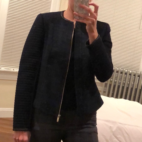 Zara tartan structured jacket size medium - Picture 3 of 6